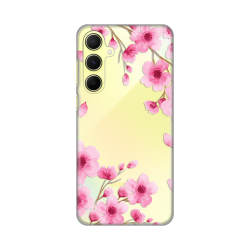 Silikonska futrola print Skin za Samsung A556 Galaxy A55 5G Rose Flowers.