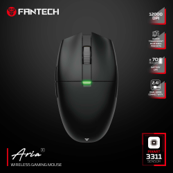 Mis Wireless Gaming Fantech XD7E Aria E crni.