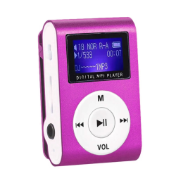 MP3 player LWD nano LCD displej / ekran 8GB pink.