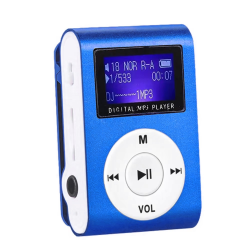 MP3 player LWD nano LCD displej / ekran 8GB plavi.