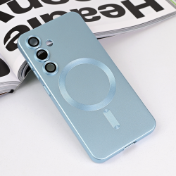 Futrola Magsafe Chrome za Samsung S921B Galaxy S24 plava.