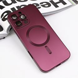 Futrola Magsafe Chrome za iPhone 16 Pro Max 6.9 bordo.