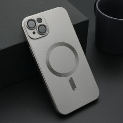 Futrola ELEGANT MAGSAFE za iPhone 15 Plus siva (MS).