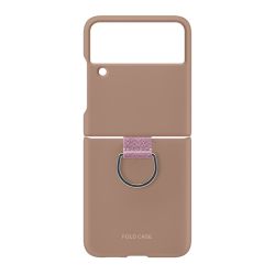 Futrola Elegant Fold design za Samsung F721B Samsung F721 Galaxy Z Flip 4 roze (MS).