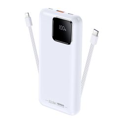 Power Bank baterija Remax Suji Series RPP-513 PD 20W+QC 22.5W 20000 mAh beli (MS).