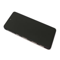 LCD Displej / ekran za Motorola Moto G24 + touchscreen + frame black ORG (MS).