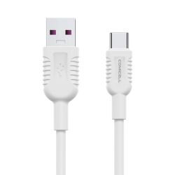 USB data kabl Comicell Superior CO-BX33 Fast 50W 5A Type C 1m beli (MS).