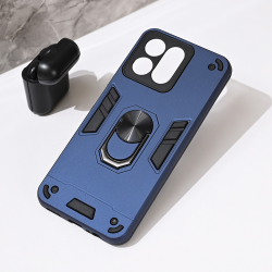 Futrola Hard Ring za Huawei Honor 200 Smart/Honor X7c tamno plava.