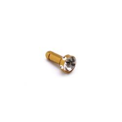 Kapica Handsfree slušalice 3,5 mm charm mala zlatna.