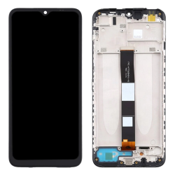 LCD Displej / ekran za Xiaomi Redmi 9C/ 9A + touchscreen Black + frame black.