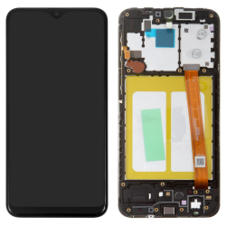 LCD Displej / ekran za Samsung A202 Galaxy A20E + touchscreen + frame Black CHO.