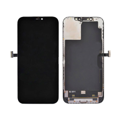 LCD Displej / ekran za iPhone 12 Pro Max + touchscreen Black APLONG Hard OLED.