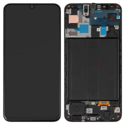 LCD Displej / ekran za Samsung A505/Galaxy A50 2019+touch screen crni+frame OLED.