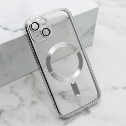 Futrola CAMERA PROTECT MagSafe za iPhone 13 (6.1) srebrna (MS).