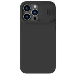 Futrola Nillkin CamShield Silky za iPhone 14 Pro Max 6.7 crna.