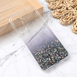 Silikonska futrola Glitter za Samsung A366 Galaxy A36 5G crna.