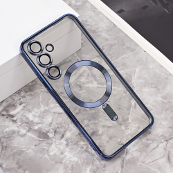 Futrola Magsafe Lux za Samsung S721B Galaxy S24 FE plava.