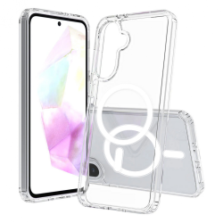 Futrola Magsafe za Samsung A366 Galaxy A36 5G Transparent.