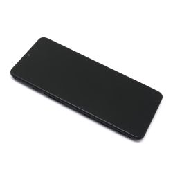 LCD Displej / ekran za Samsung A125F/A127F Galaxy A12/A12 Nacho + touchscreen + frame APLONG Original Material black (MS).