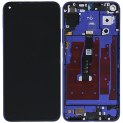 LCD Displej / ekran za Huawei Nova 5T + touchscreen + frame Blue.