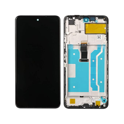 LCD Displej / ekran za Huawei P Smart (2021) + touchscreen + frame Black CHO.