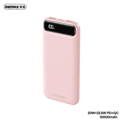Power Bank baterija prenosiva baterija REMAX Bole Series RPP-520 PD20W+QC22.5W Fast Charging 10000mAh pink.