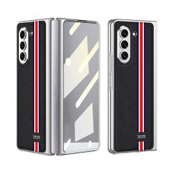 Futrola ELEGANT RED LINE za Samsung F946 Galaxy Z Fold 5 5G crna (GKK case) (MS).