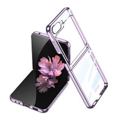 Futrola LINES za Samsung F741B Galaxy Z Flip 6 5G ljubicasta (GKK case) (MS).
