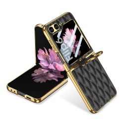 Futrola RHOMBUS za Samsung F741B Galaxy Z Flip 6 5G crna (GKK case) (MS).