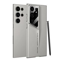 Futrola ELEGANCY za Samsung Galaxy S23 Ultra 5G siva (GKK case) (MS).