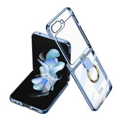 Futrola RING LINES za Samsung F731B Galaxy Z Flip 5 5G plava (GKK case) (MS).