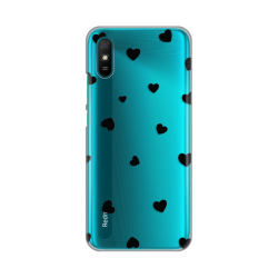 Silikonska futrola print Skin za Xiaomi Redmi 9A Hearts.