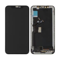 LCD Displej / ekran za Iphone X +touch screen crni CHA TM.
