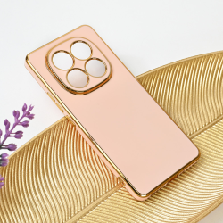 Futrola Color TPU za Xiaomi Redmi Note 14 Pro 5G roze.