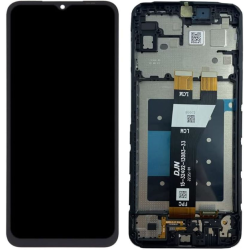 LCD Displej / ekran za Samsung A146/Galaxy A14 5G + touchscreen + frame Black Service Pack ORG/GH81-23640A.