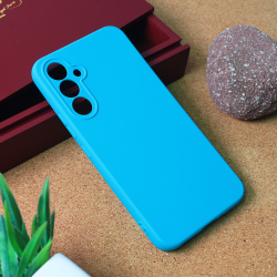 Futrola Teracell Giulietta za Samsung A546B Galaxy A54 5G mat svetlo plava.