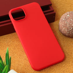 Futrola Teracell Giulietta za iPhone 15 Plus mat crvena.