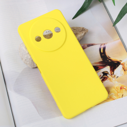 Futrola Teracell Soft Velvet za Xiaomi Redmi A3 zuta.
