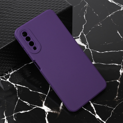 Futrola Teracell Giulietta za Samsung A750FN Galaxy A7 2018 mat tamno ljubicasta.