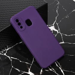 Futrola Teracell Giulietta za Samsung A405F Galaxy A40 mat tamno ljubicasta.