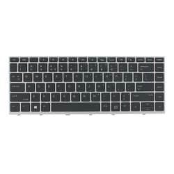 Tastatura za laptop HP 430 G5 sivi frame.