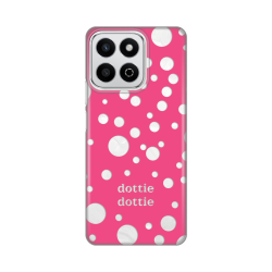 Silikonska futrola print Skin za Huawei Honor 200 Smart/Honor X7c Dottie Dottie Pink.