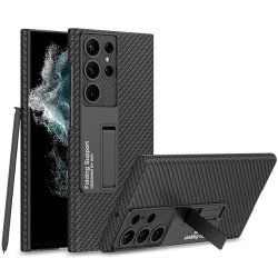 Futrola Holster Carbon za Samsung Galaxy S23 Ultra crna.
