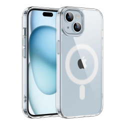 Futrola Magsafe za iPhone 15 6.1 Transparent (IC).