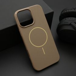 Futrola JELLY MagSafe za iPhone 16 Pro Max (6.9) tamno zlatna (MS).