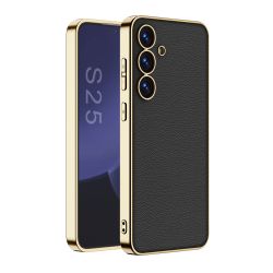 Futrola S GOLD LINE za Samsung S931 Galaxy S25 5G crna (GKK case) (MS).
