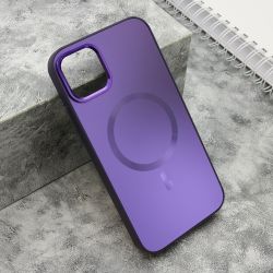 Futrola COLOR METAL MagSafe za iPhone 11 (6.1) ljubicasta (MS).