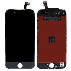 LCD Displej / ekran za Iphone 6G + touchscreen black high copy (MS).