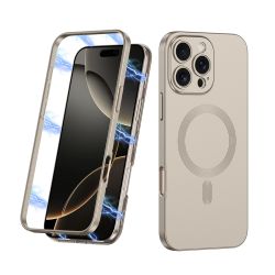 Futrola 360 COLOR MagSafe za iPhone 16 Pro (6.3) titanijum (GKK case) (MS).