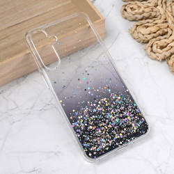 Silikonska futrola Glitter za Samsung A165F Galaxy A16 5G crna.